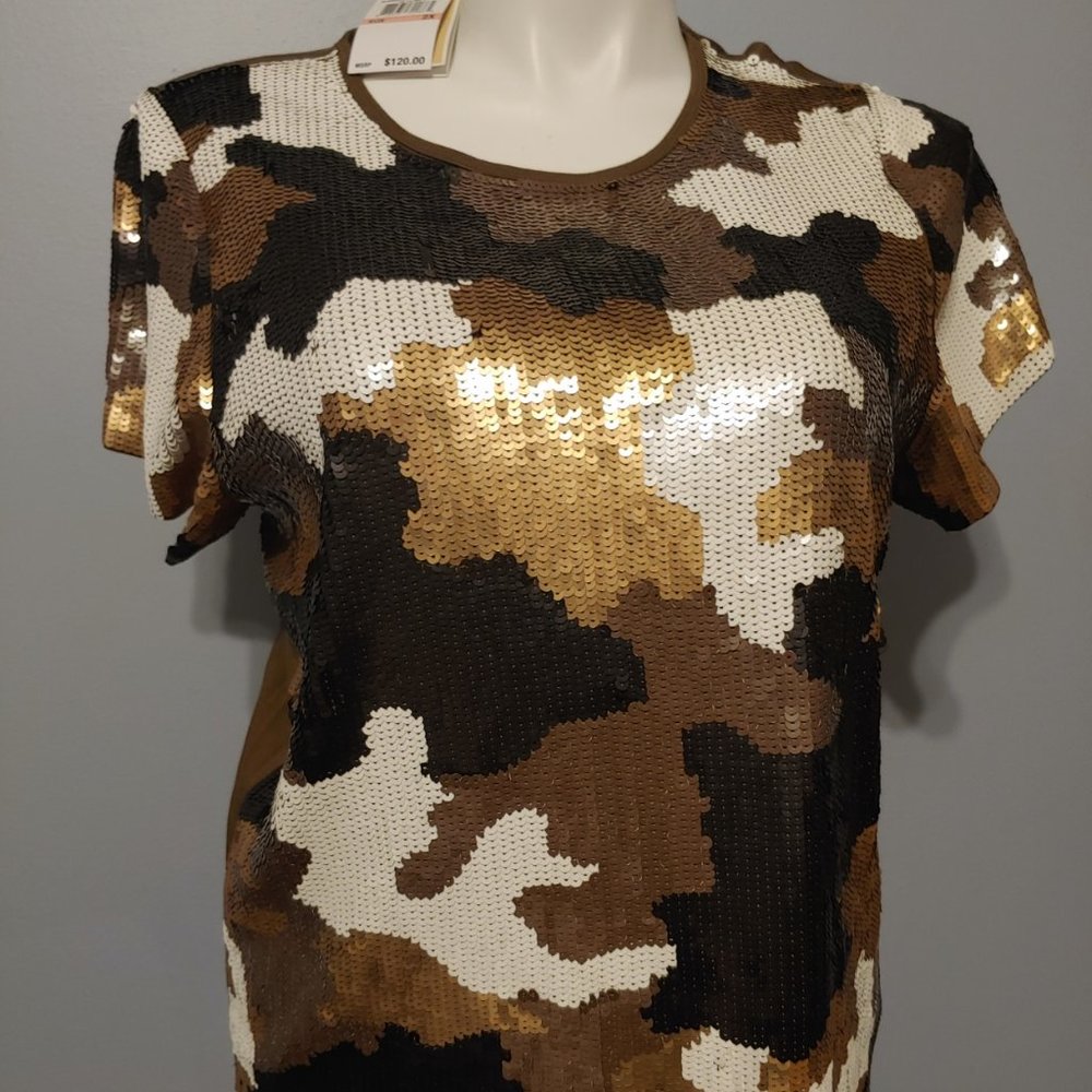 Michael Kors Sequin Top